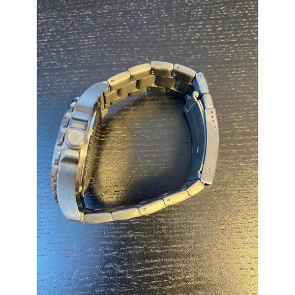 Fossil Men's Nate Grey Dial Stainless Steel Watch - Picture 3 of 4